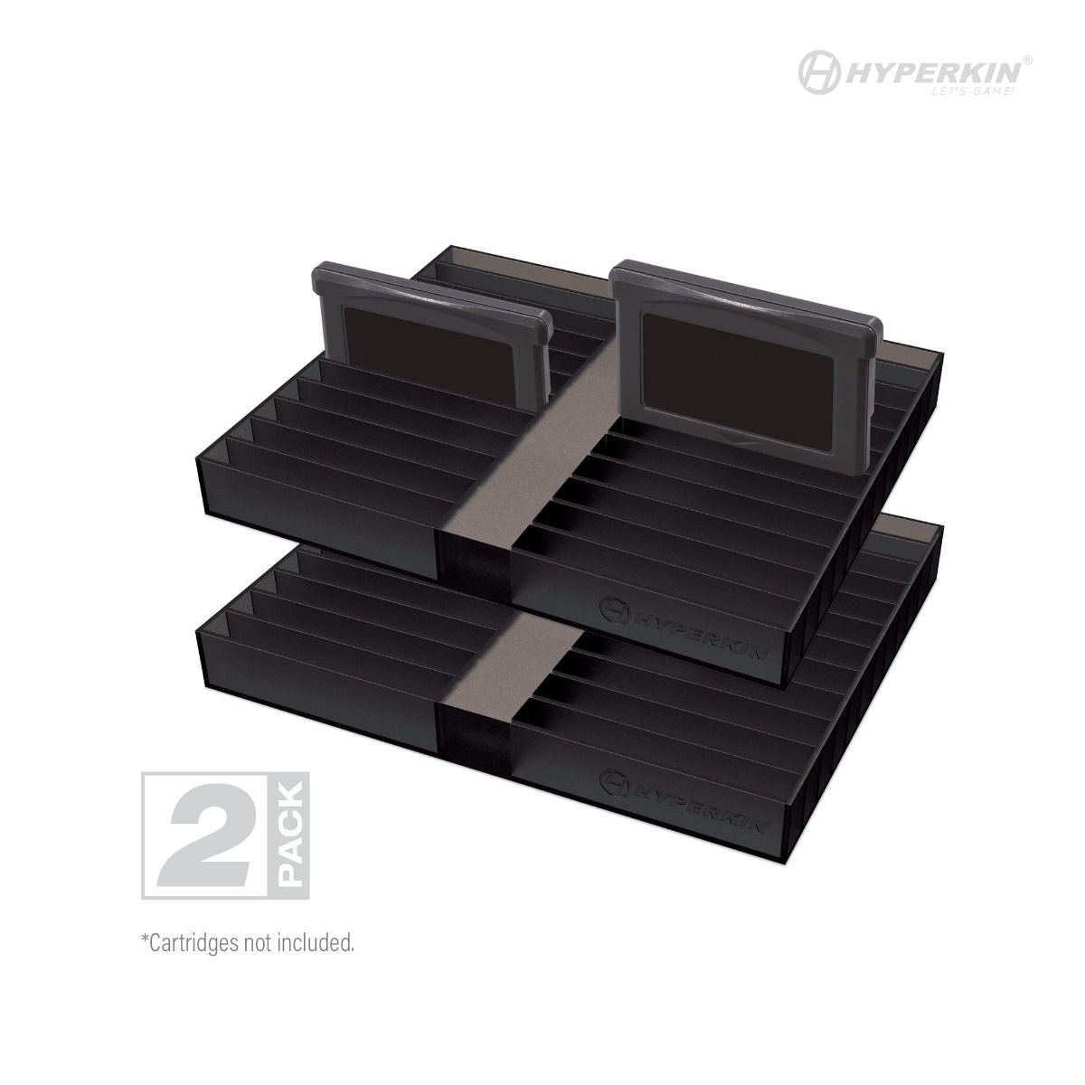 24-Slot Game Boy Cartridge Storage Stands – 2 Pack