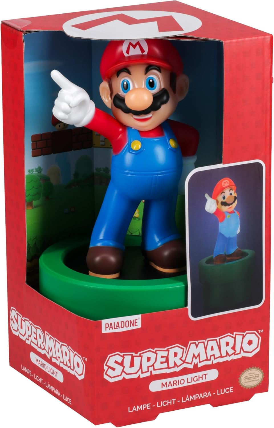 Super Mario LED Figure Light – 20 cm