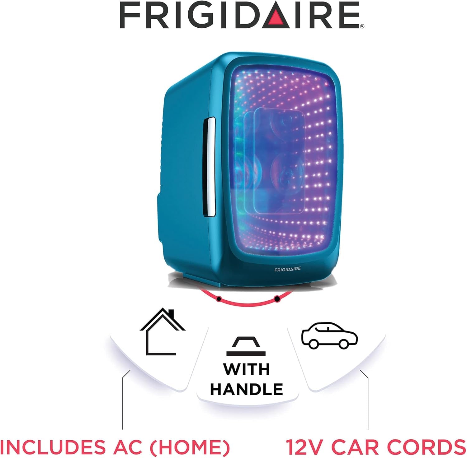 Frigidaire 6-Can RGB Mini Gaming Fridge – 4L