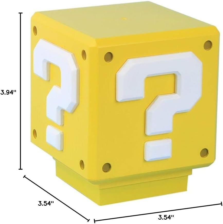 Super Mario Question Block Light with Coin Sound