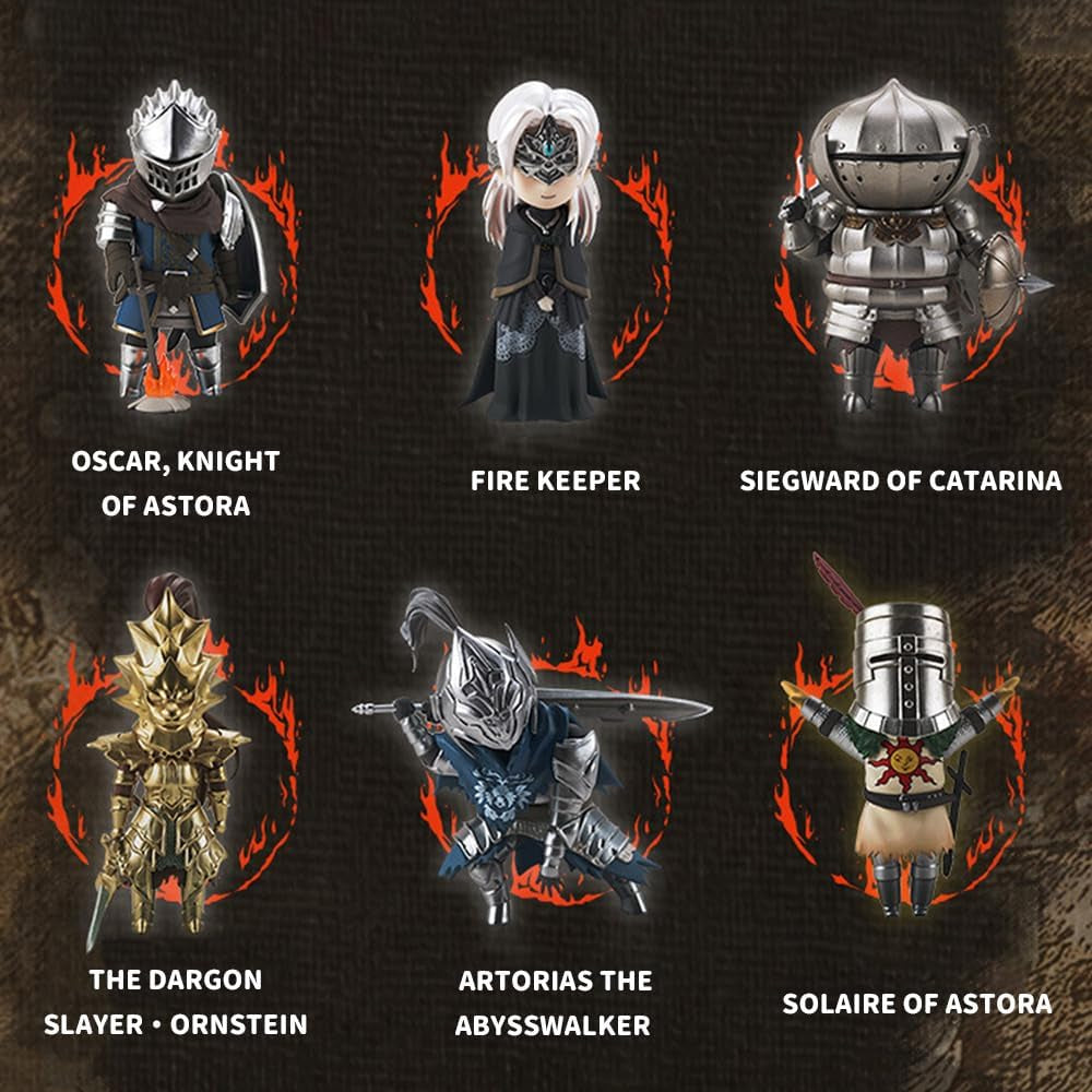 Firelink Dksouls Series 1 1PC Blind Box Figures, Random Design Cute Figures Collectible Toys Birthday Gifts