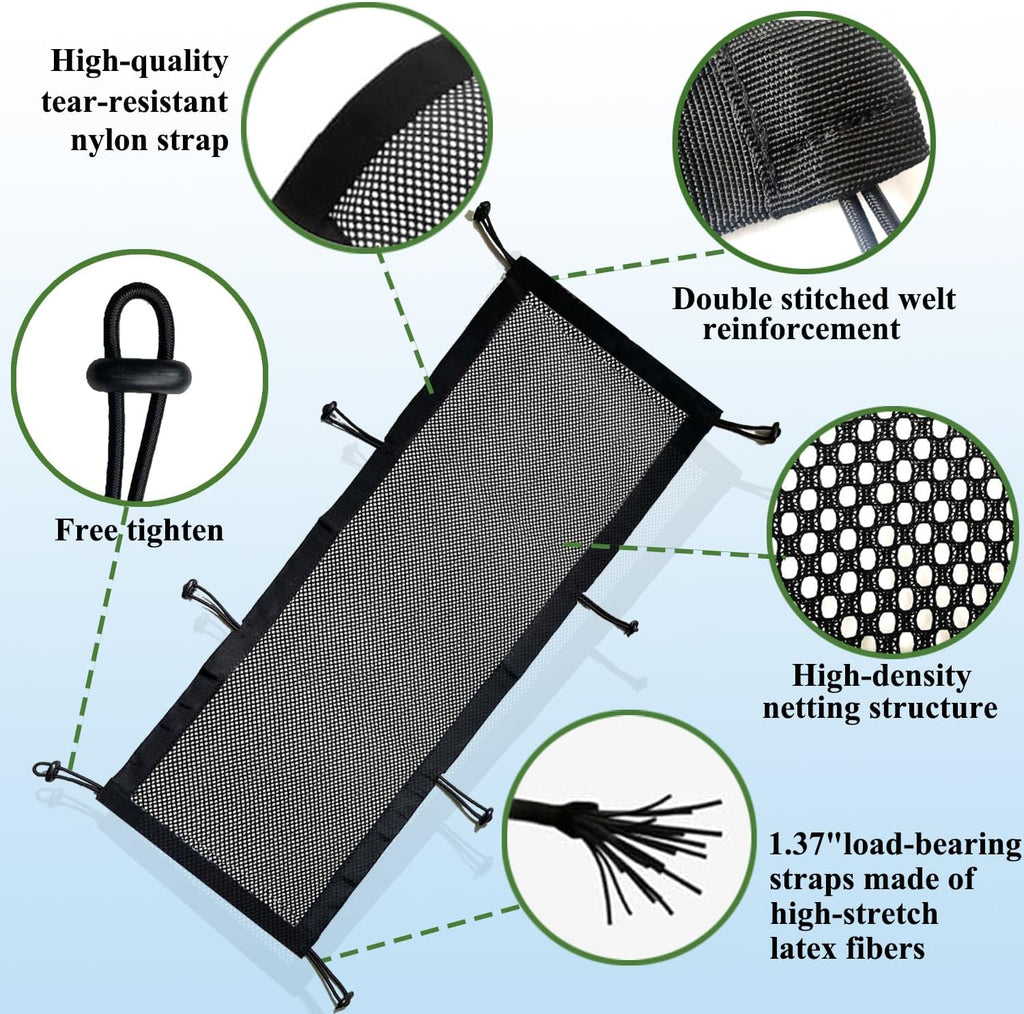 Heavy-Duty Under-Desk Cable Management Net