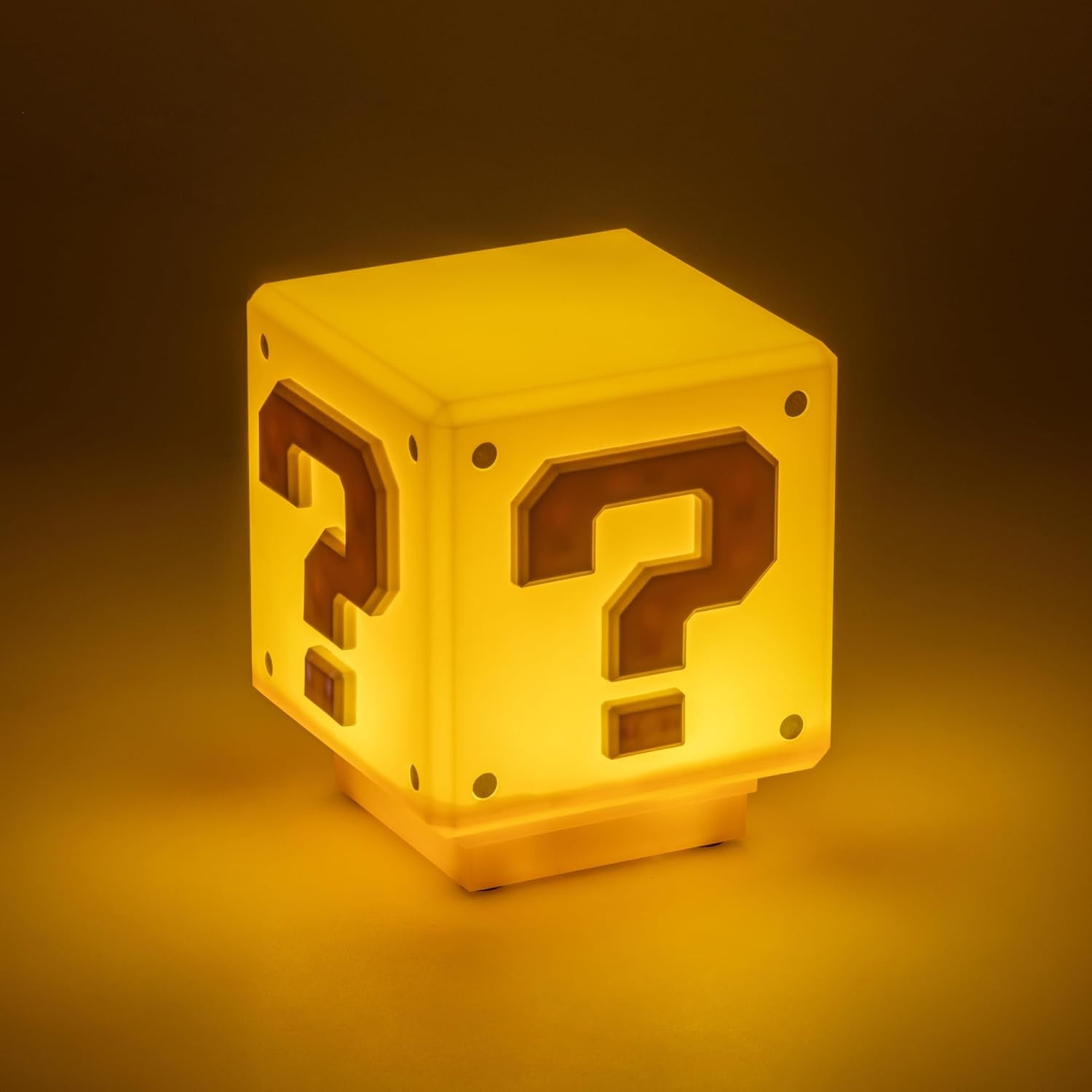Super Mario Question Block Light with Coin Sound