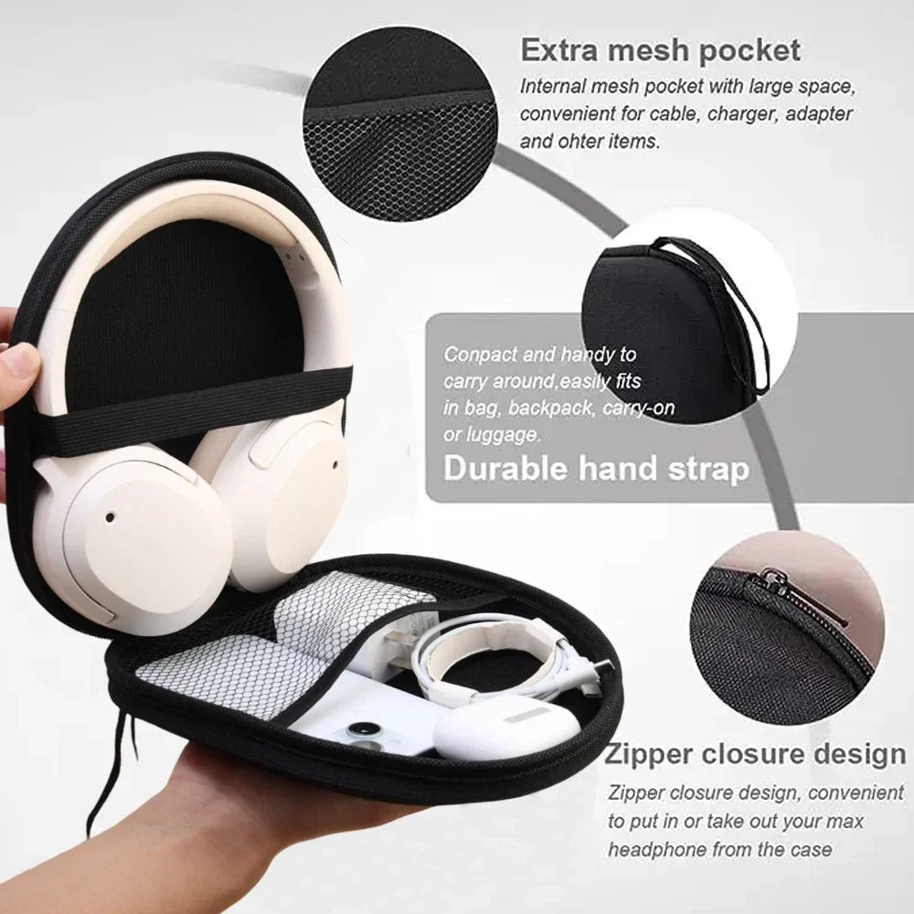Universal Hard-Shell Headphone Travel Case