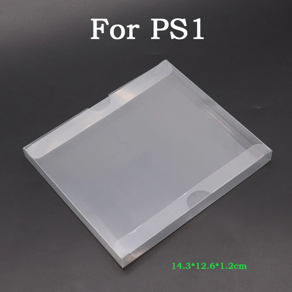 10-Pack Clear Retro Game Cartridge Protectors