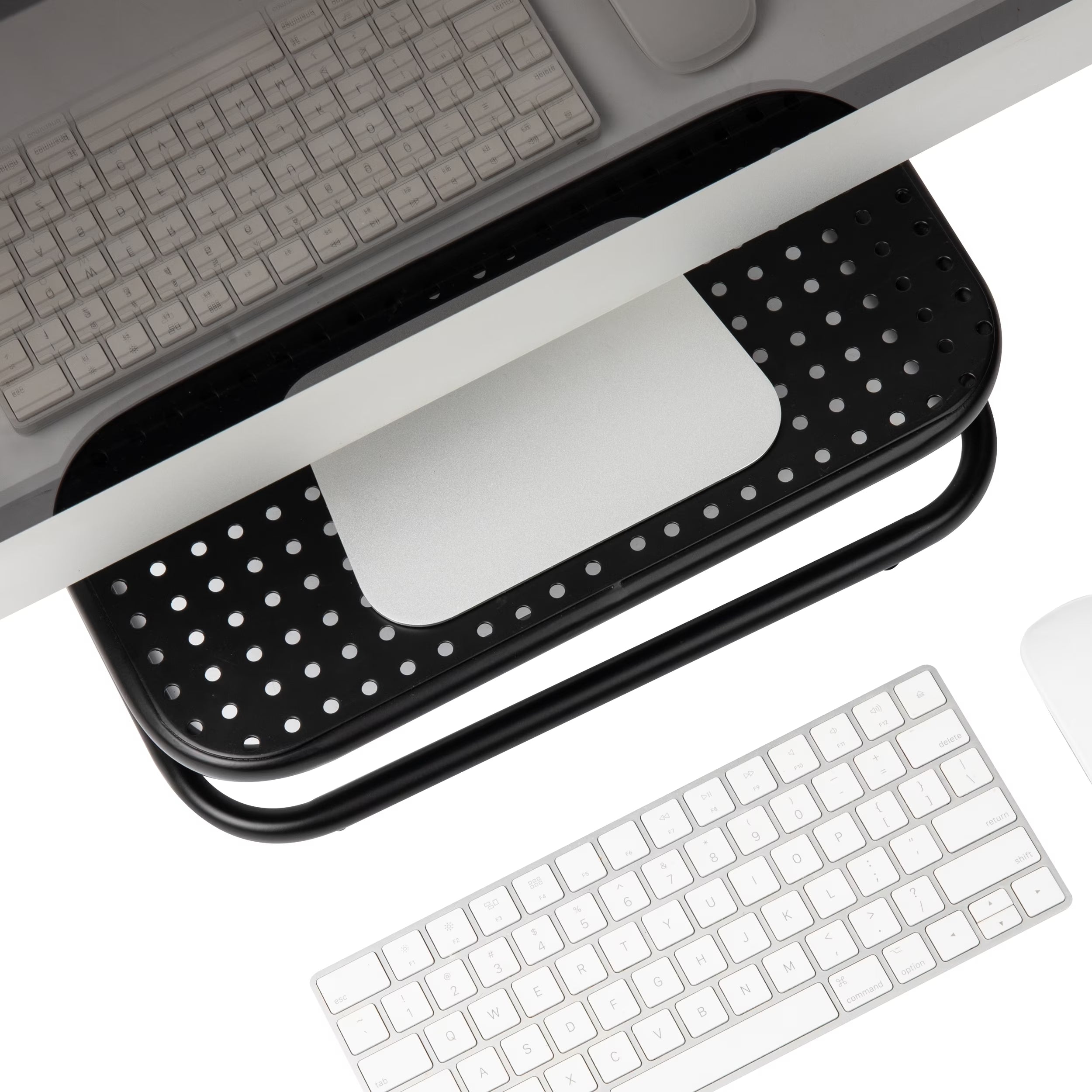 2-Pack Metal Monitor Risers – Black