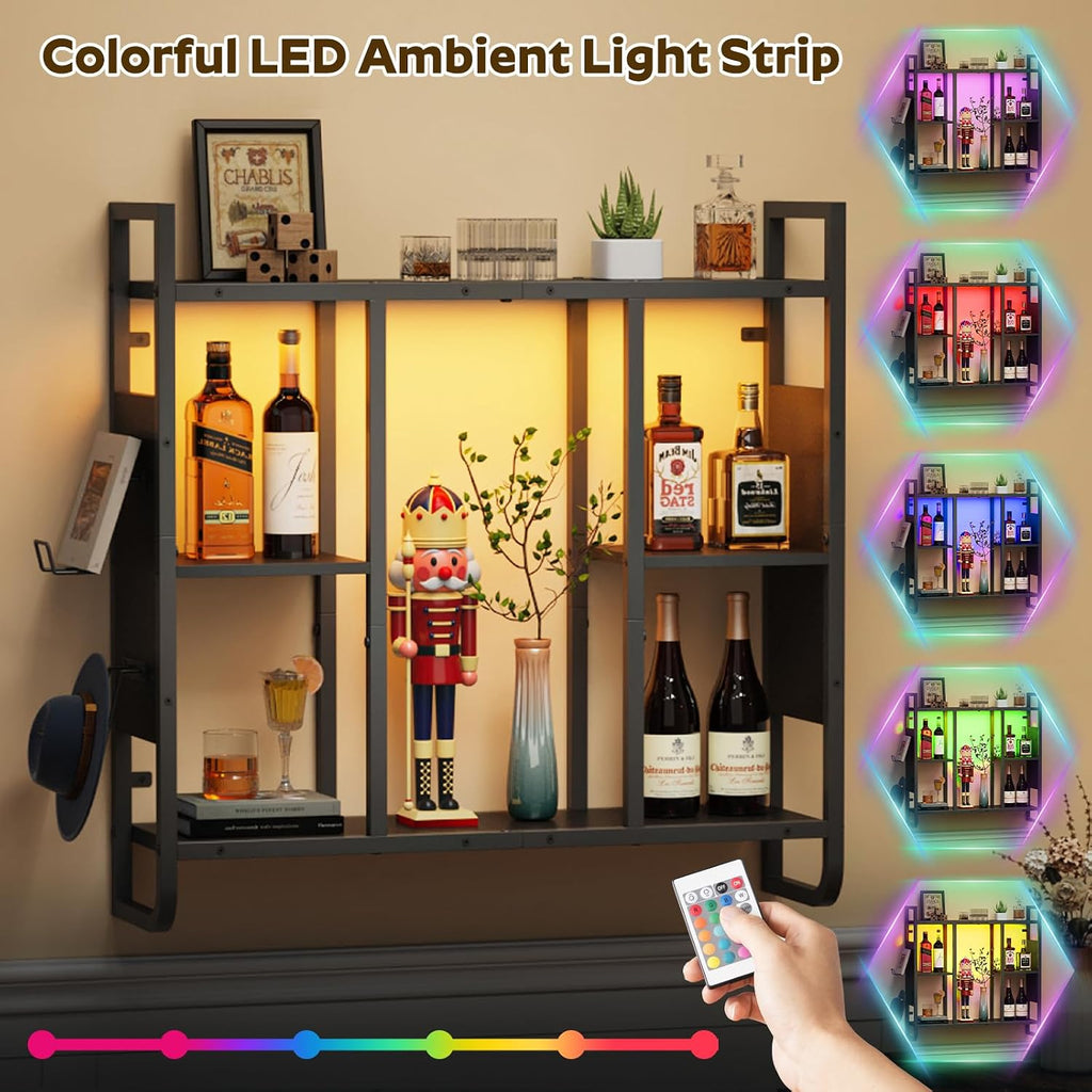 28.5″ 3-Tier LED Gaming Display Shelf
