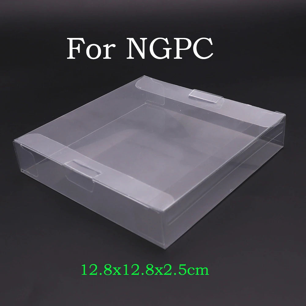 10-Pack Clear Retro Game Cartridge Protectors