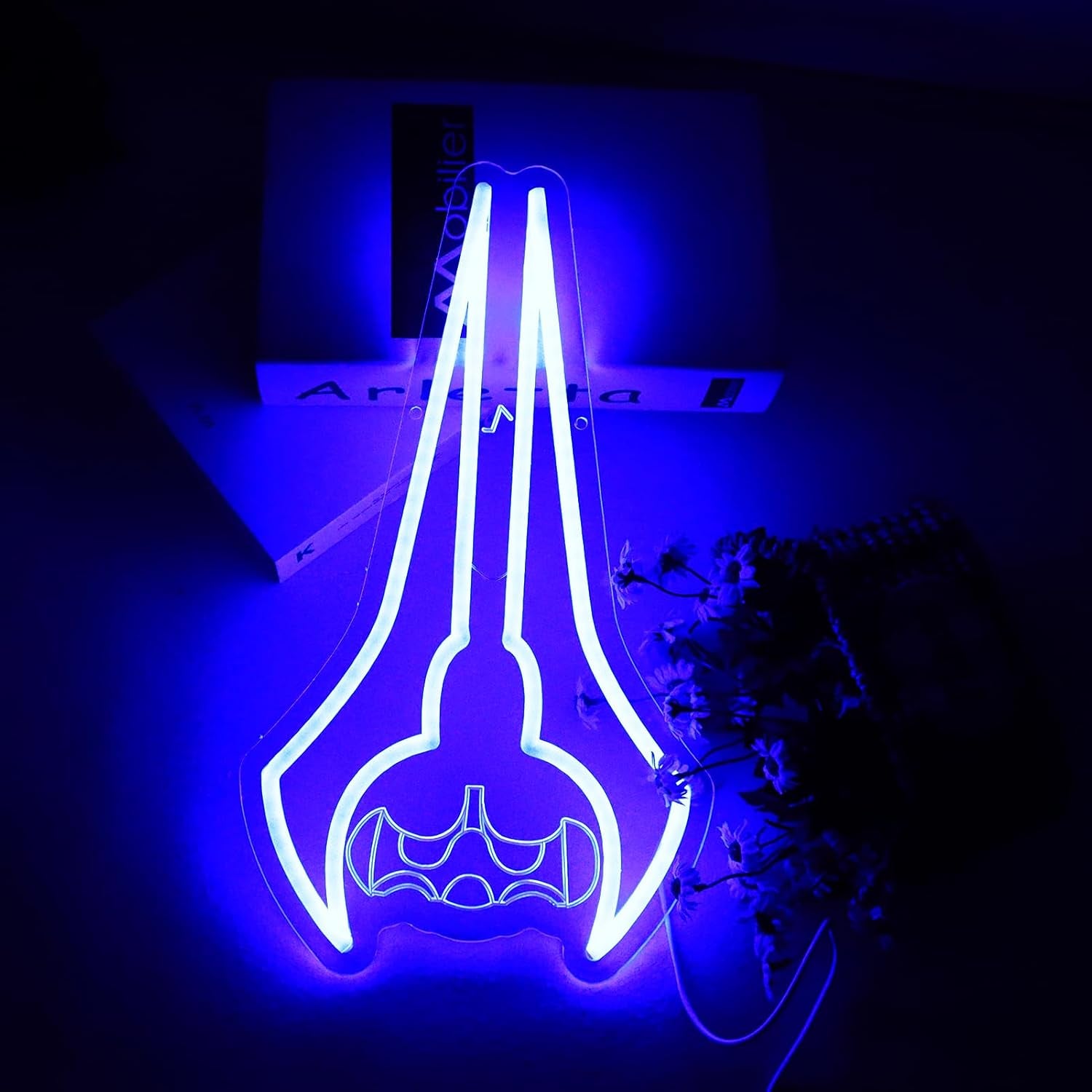 Sci-Fi Dual Energy Blade Neon Sign
