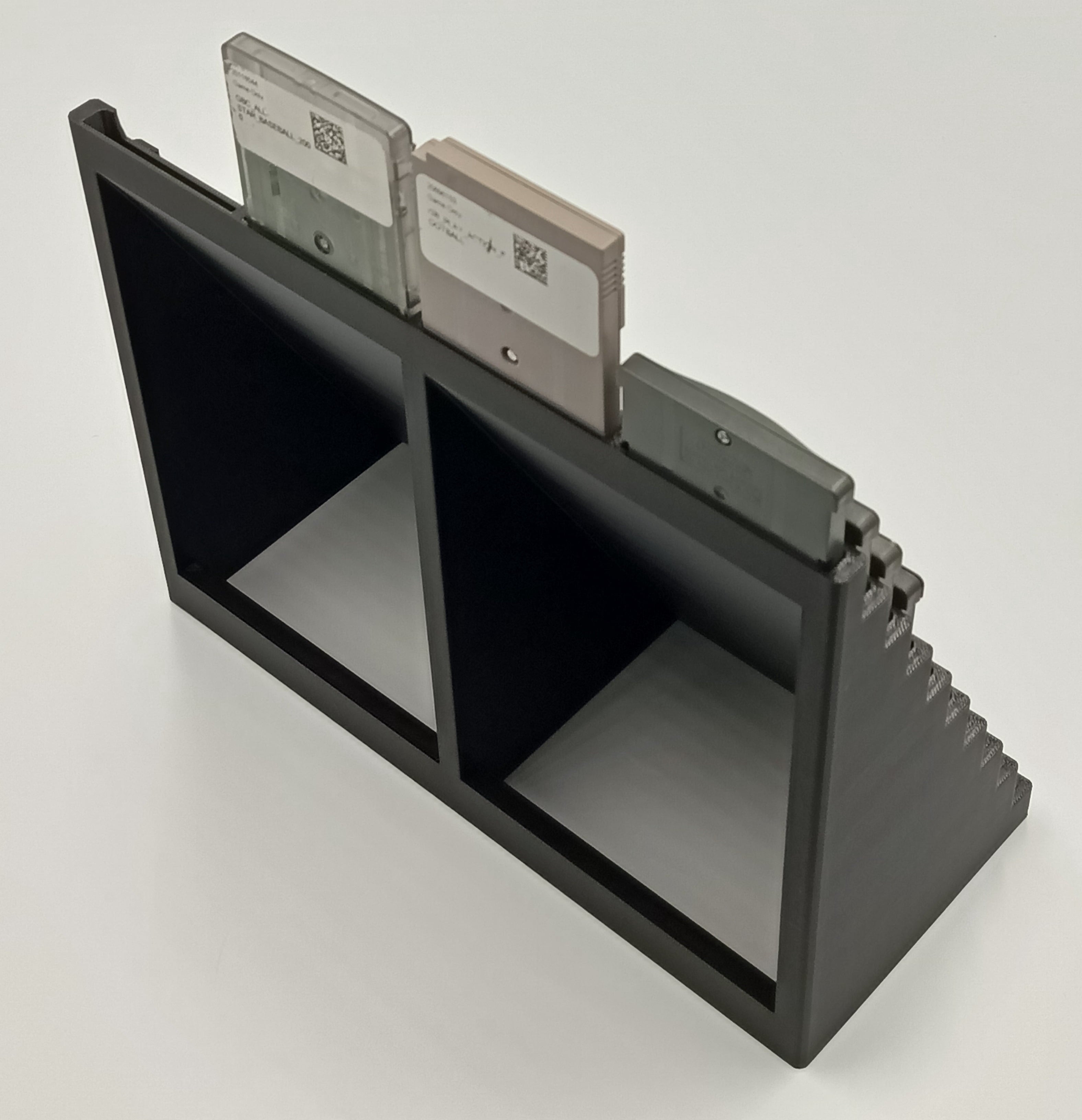 40-Game Retro Cartridge Display Tower
