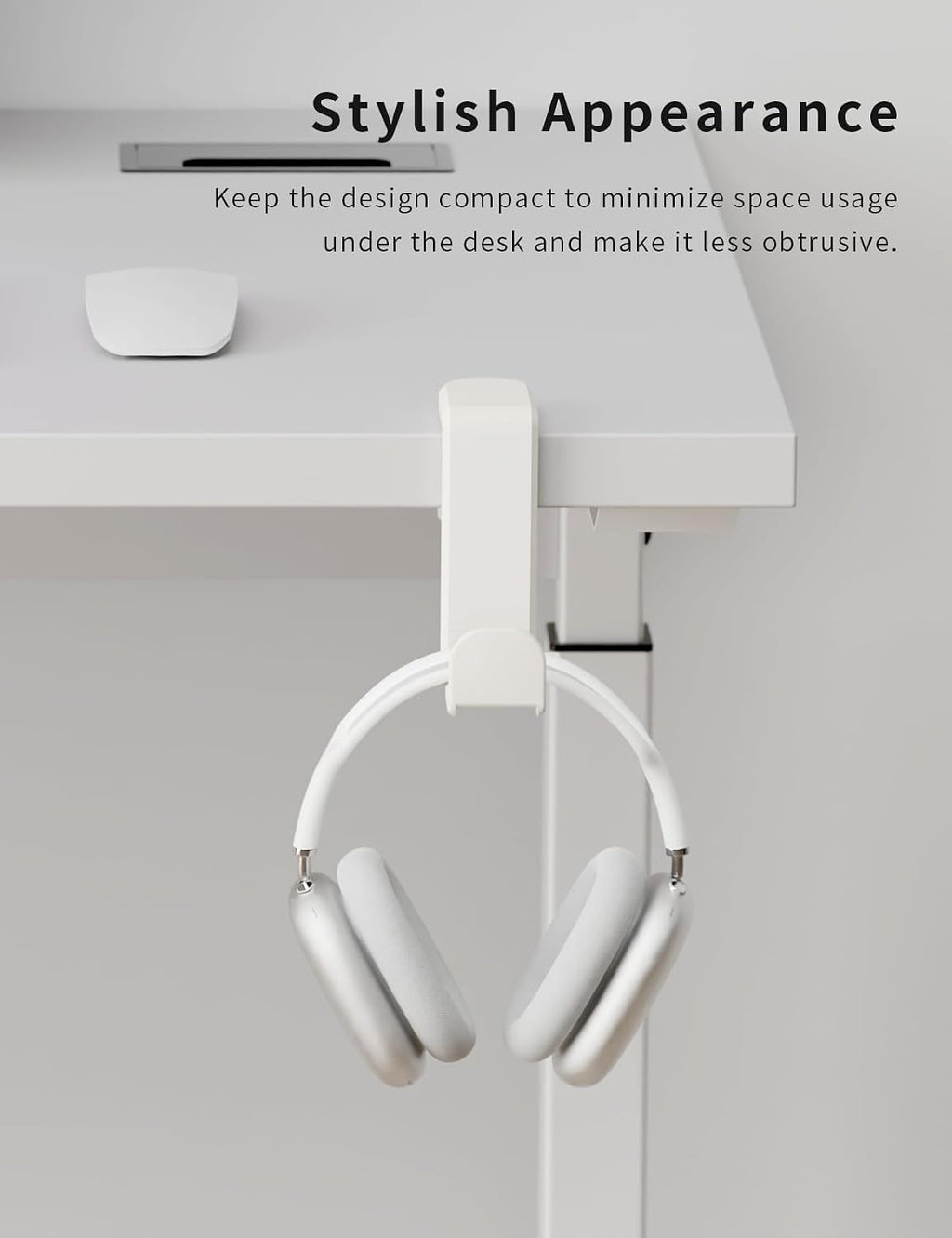 360° Under-Desk Headset Hanger