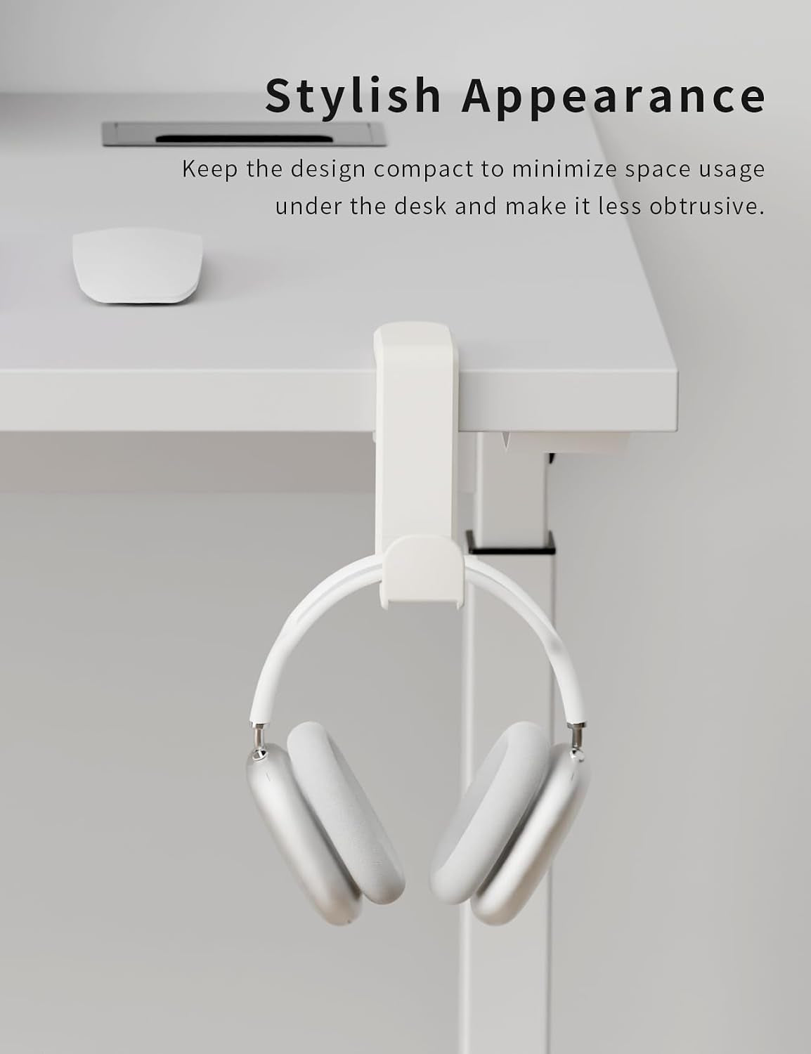 360° Under-Desk Headset Hanger
