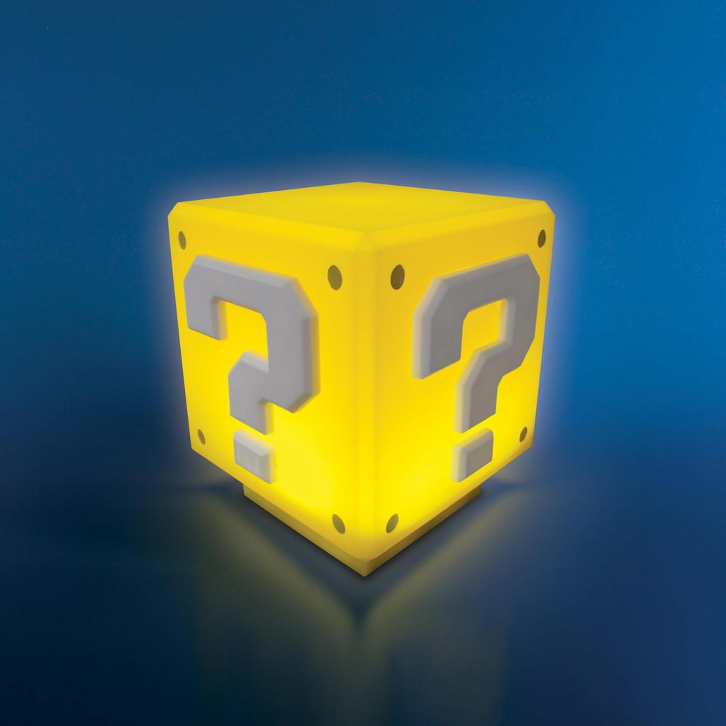 Super Mario Question Block Light with Coin Sound