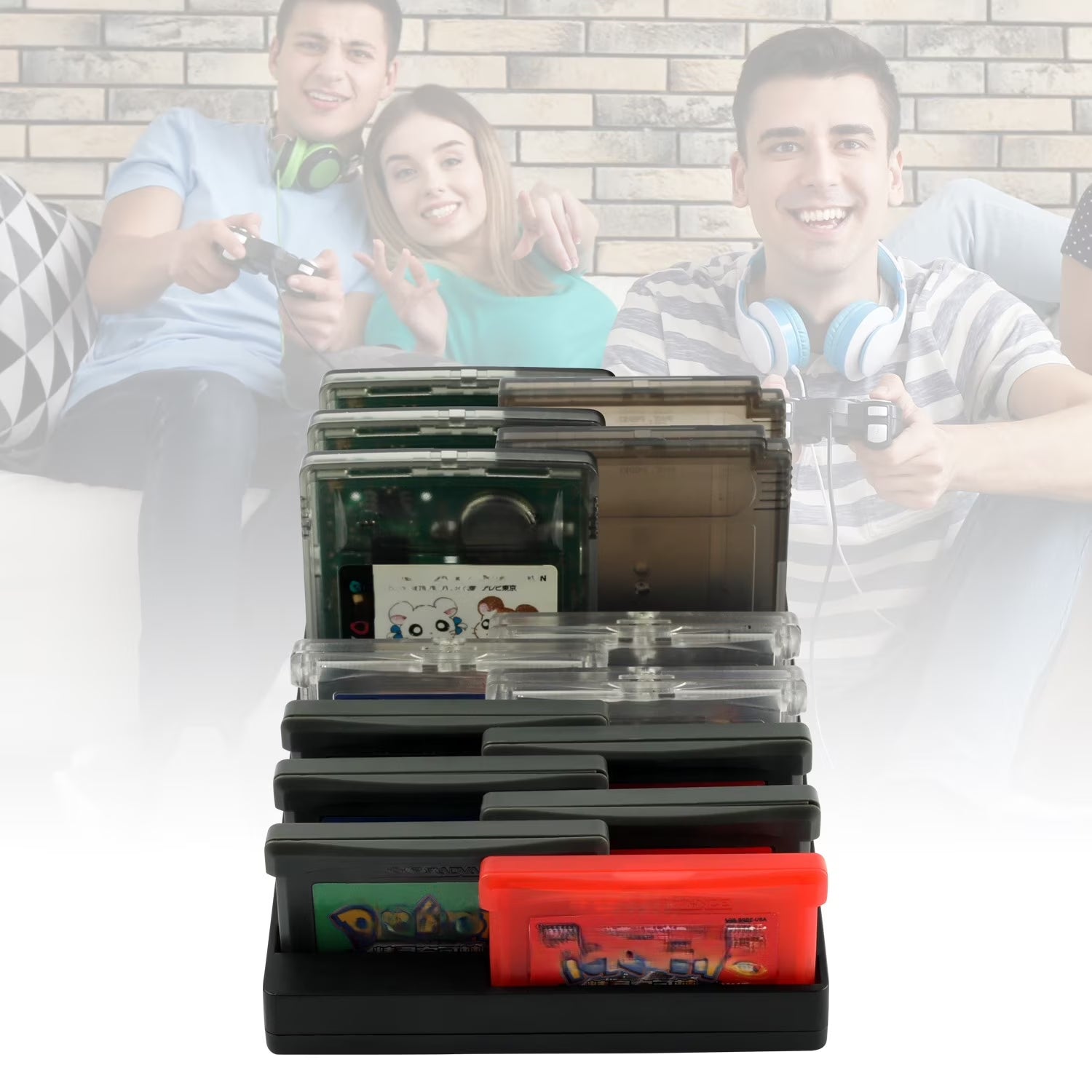 14-Slot Game Boy Advance Cartridge Stand