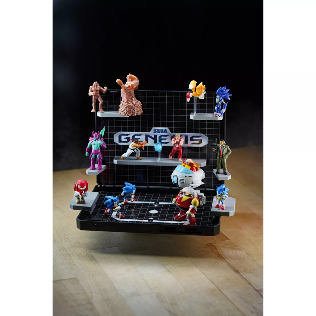 Sega Genesis Display Console - Supervillain Boss Bundle + Sonic 1
