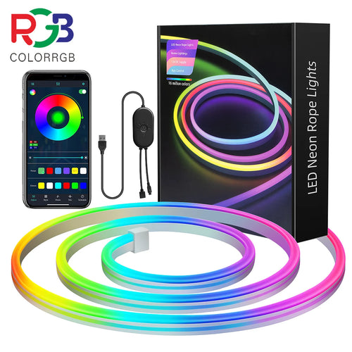 10M Music-Sync RGB Neon Rope Light