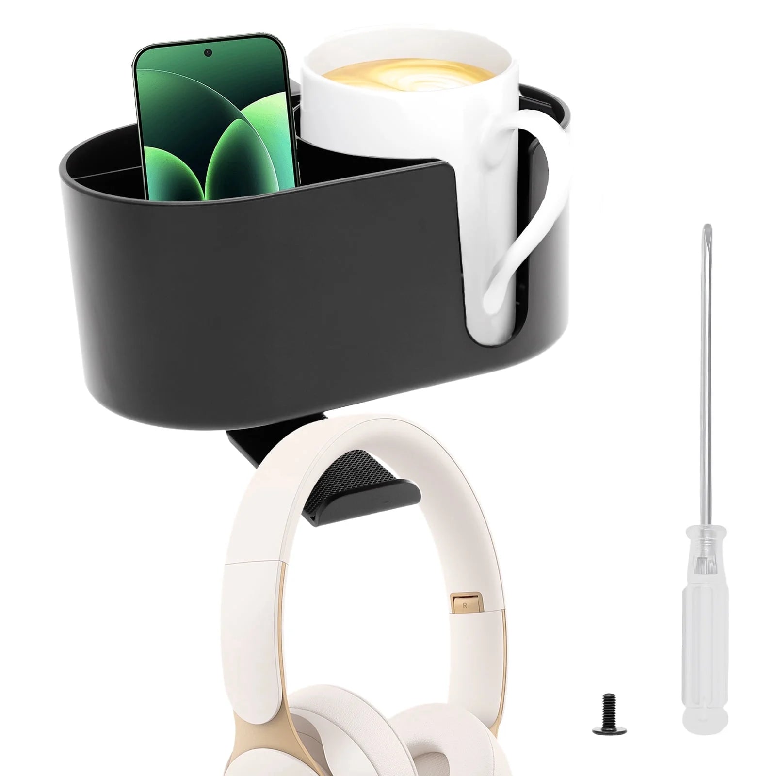 4-in-1 Clamp-On Desk Organizer