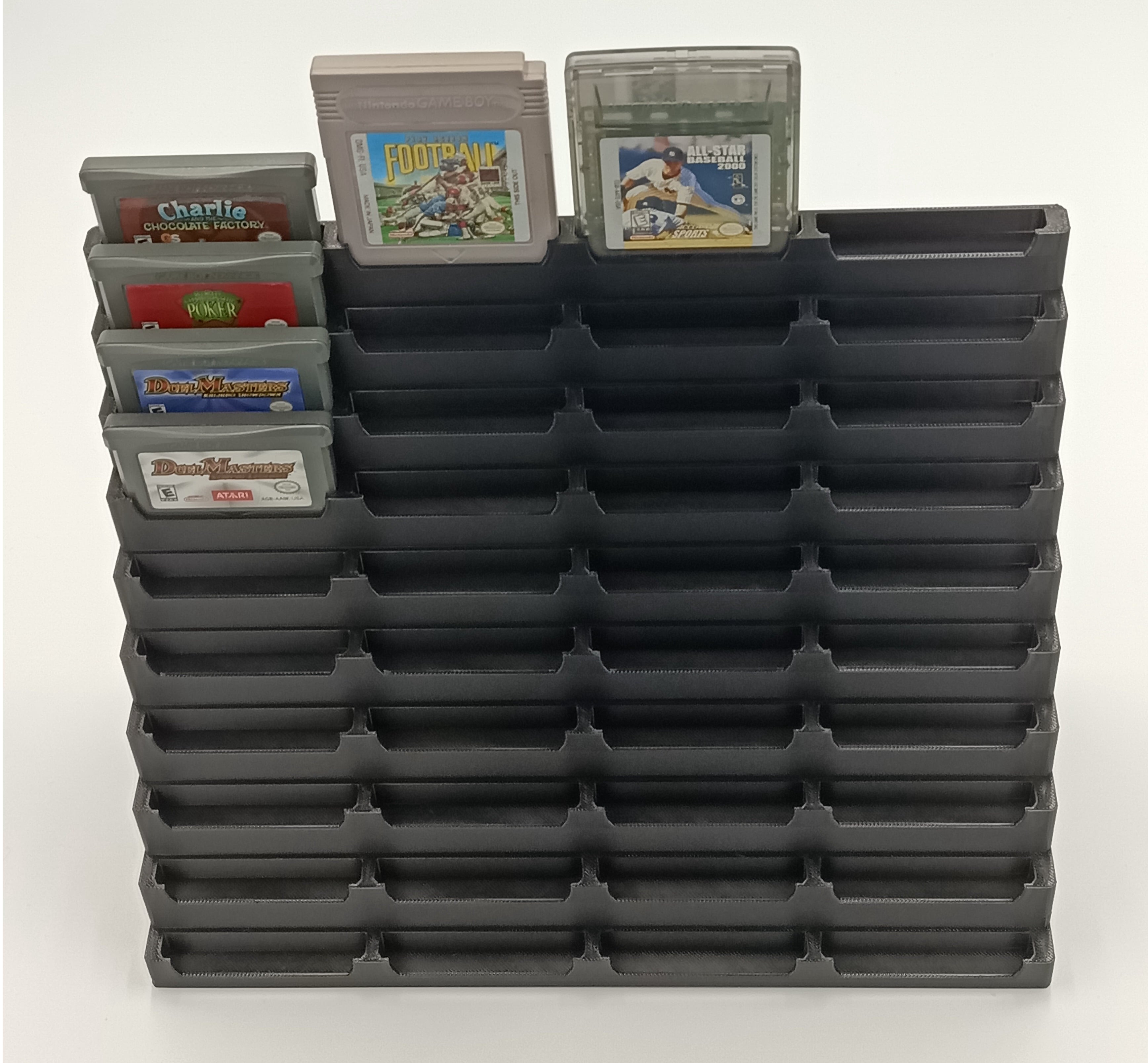 40-Game Retro Cartridge Display Tower