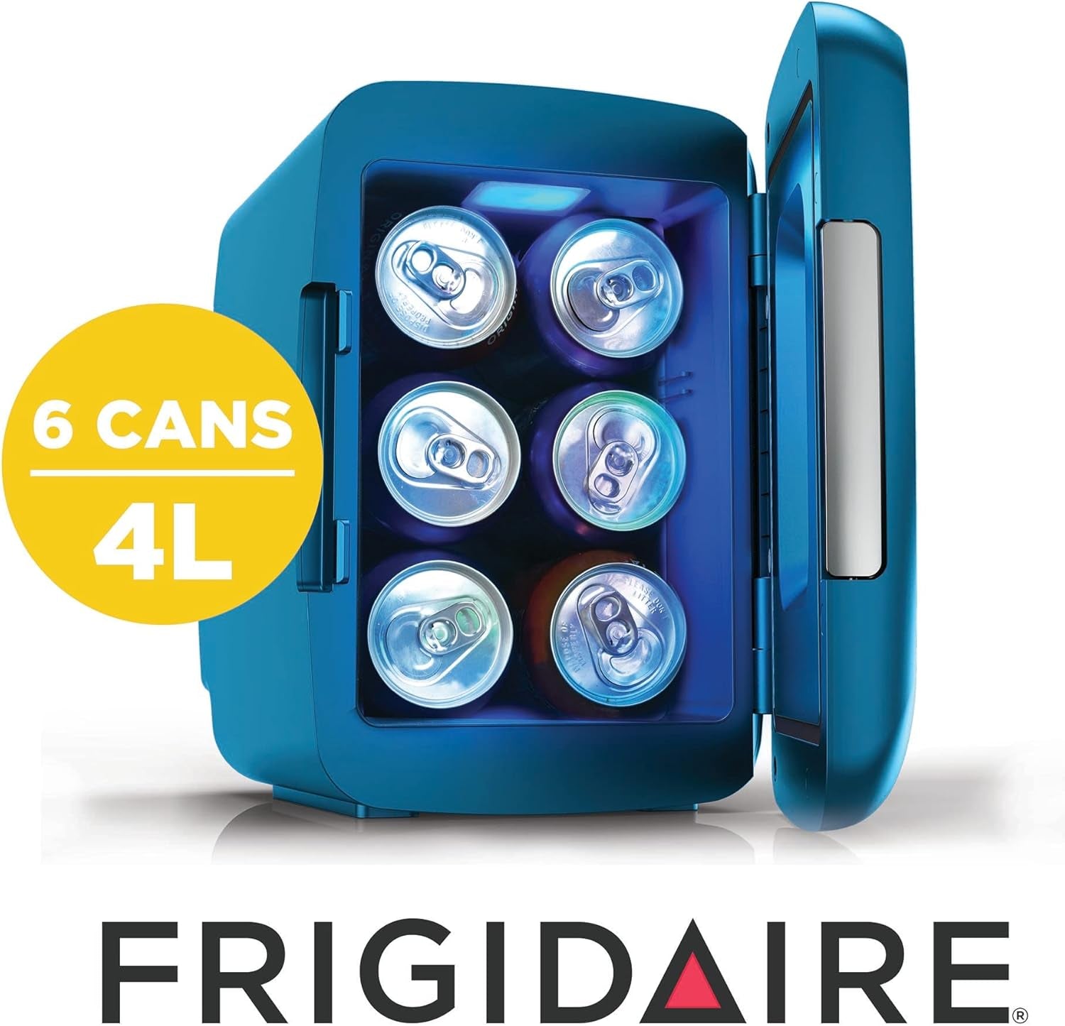 Frigidaire 6-Can RGB Mini Gaming Fridge – 4L