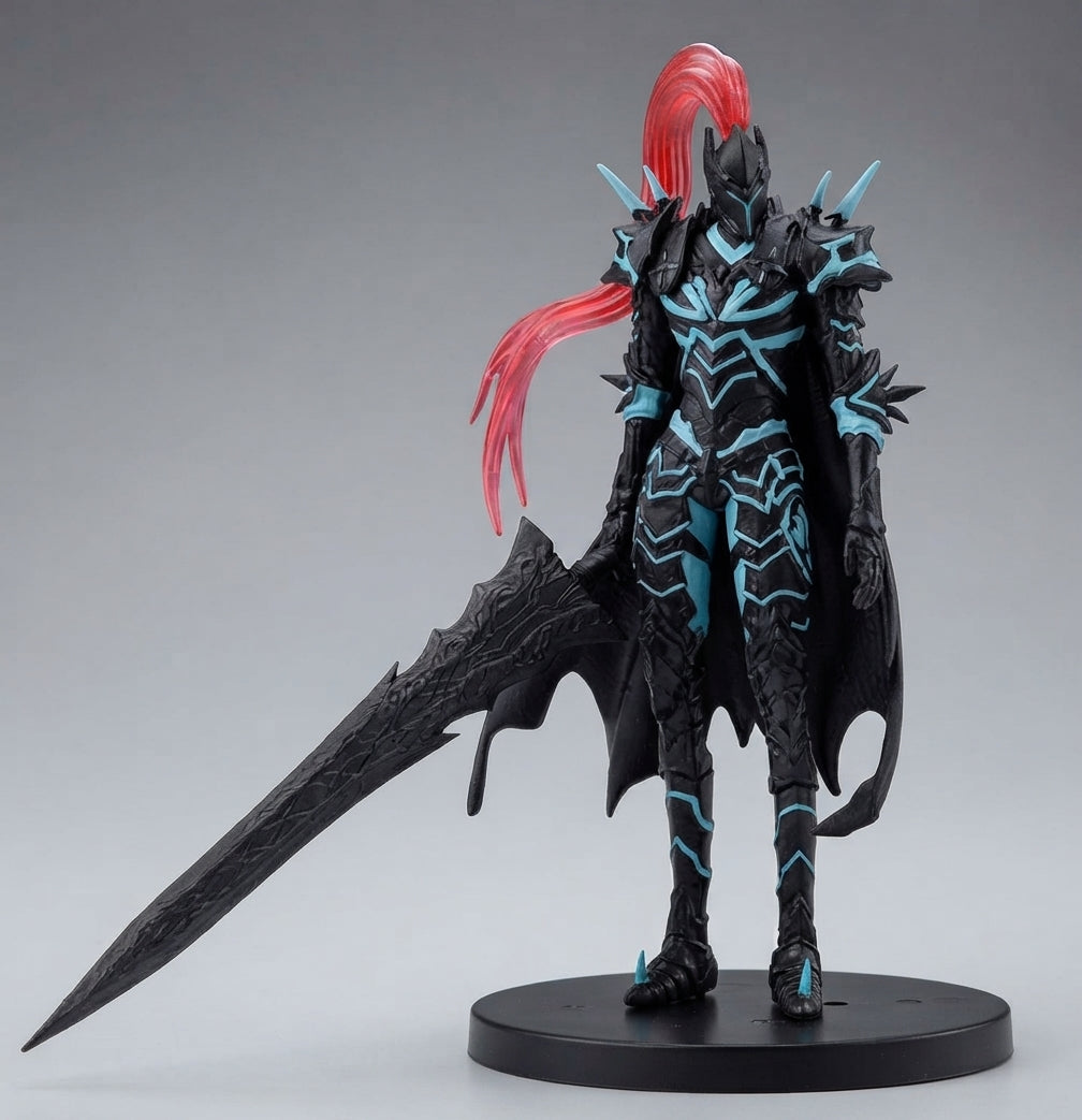 Igris-Inspired 8.27″ Collectible Figure with Sword & Base