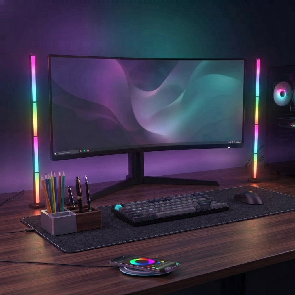 SpawnGlow RGB Corner Floor Lamp