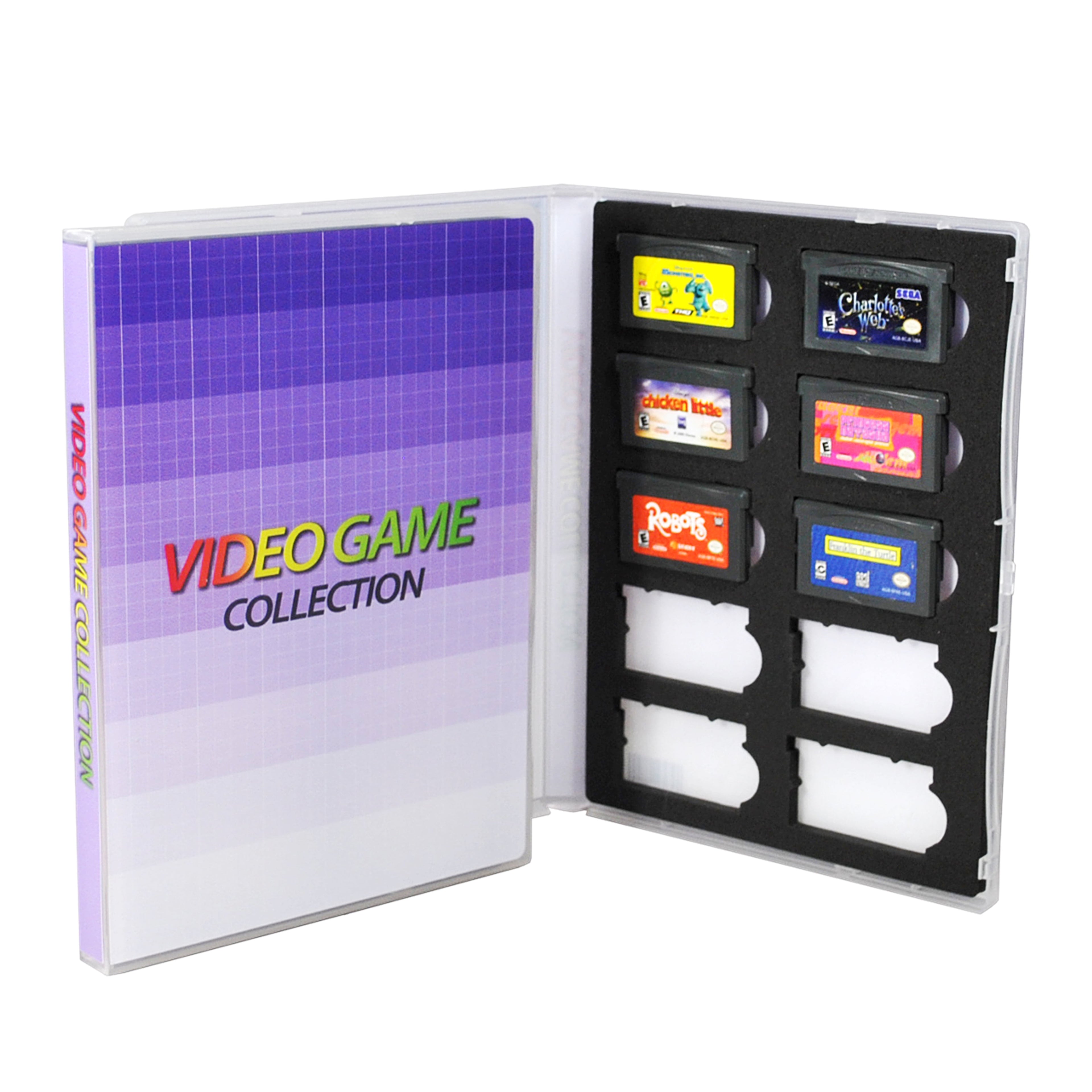 Unikeep Game Cartridge Storage Case for Nintendo Gameboy Advance - Holds 10 Games
