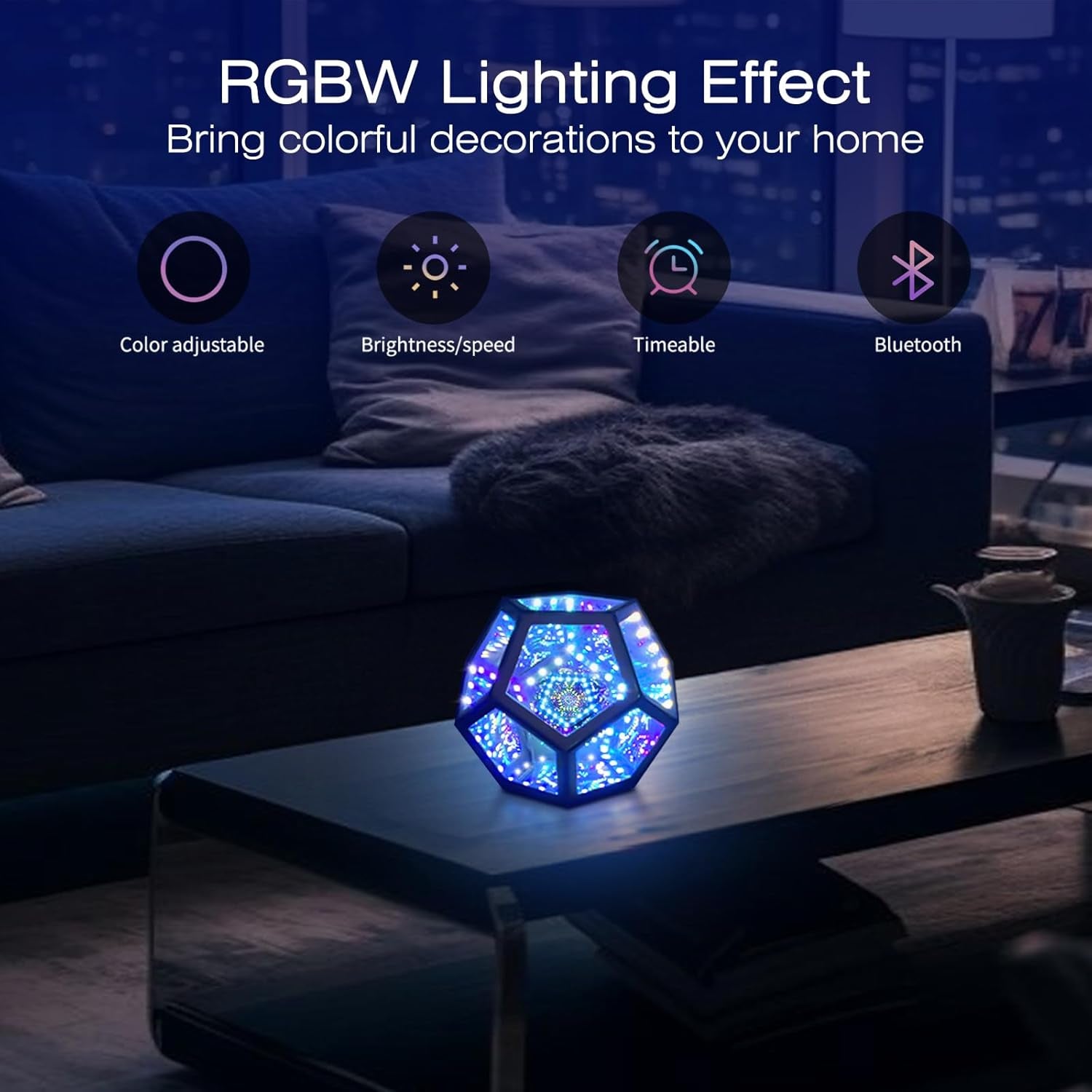 RGB Infinity Mirror Gaming Light