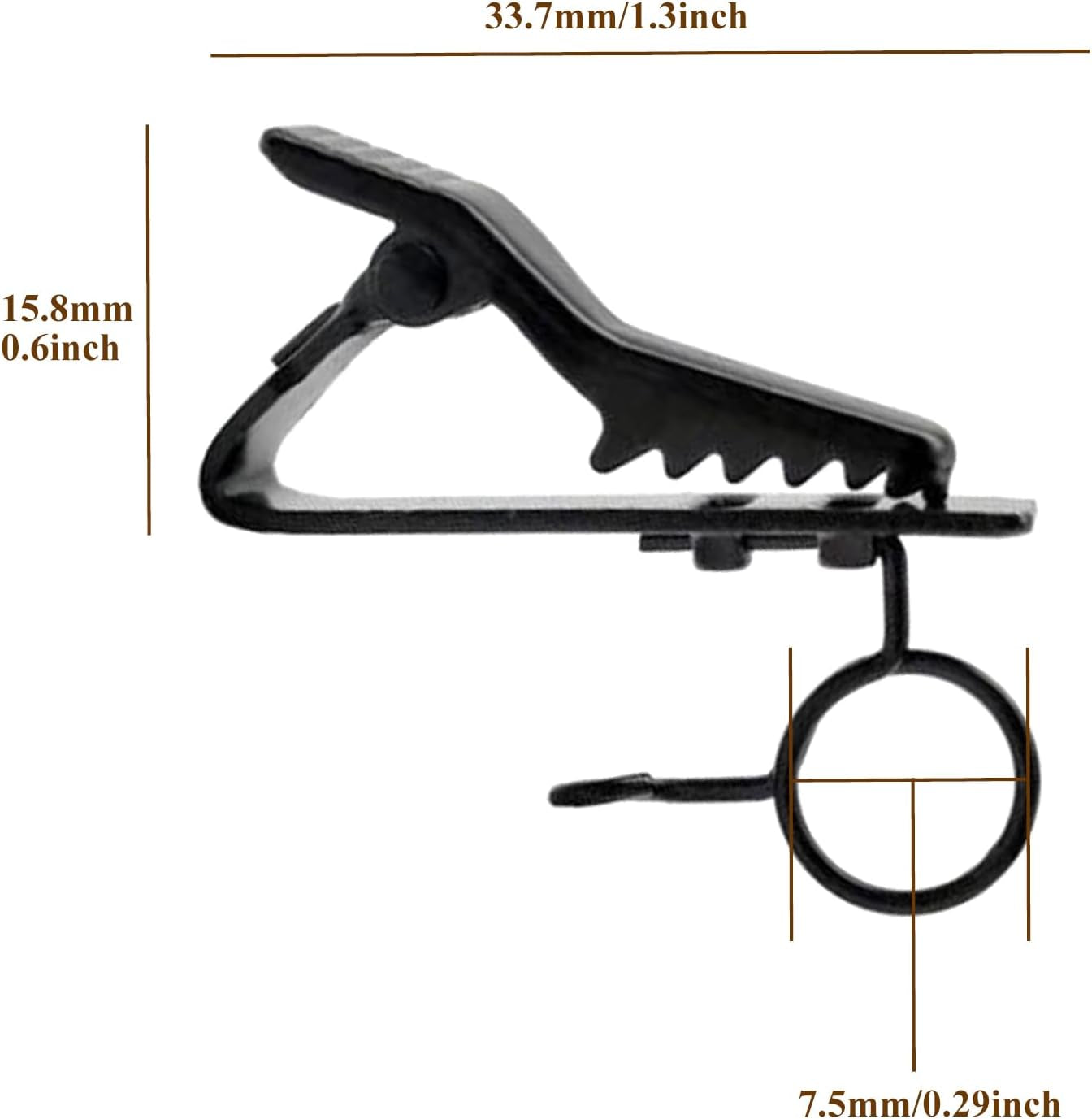 Lavalier Microphone Clip & Windscreen Kit – 3 Pack