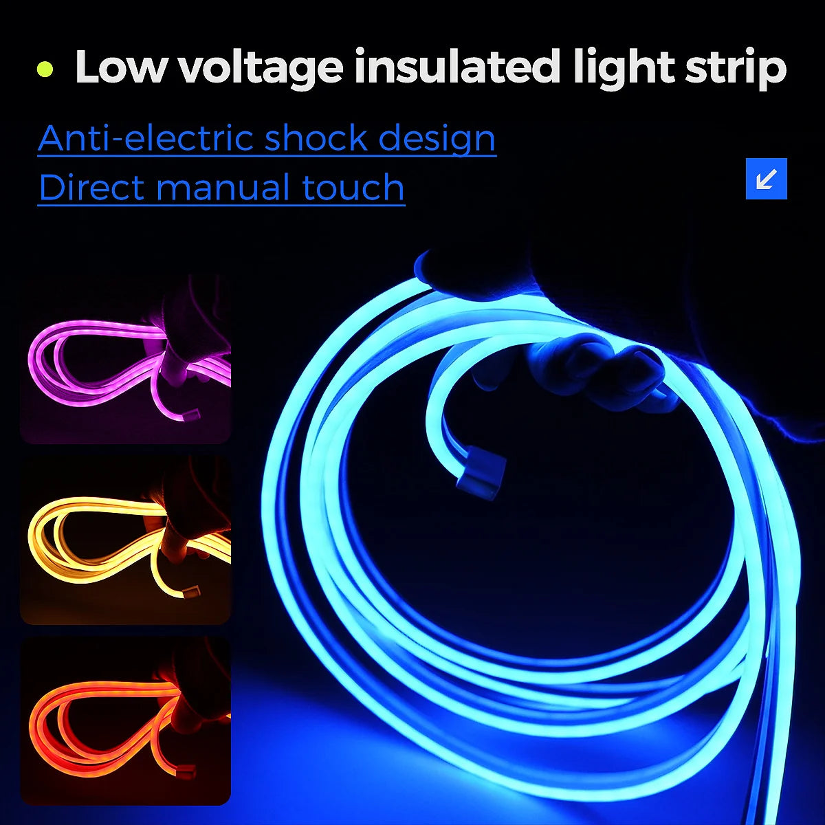 10M Music-Sync RGB Neon Rope Light