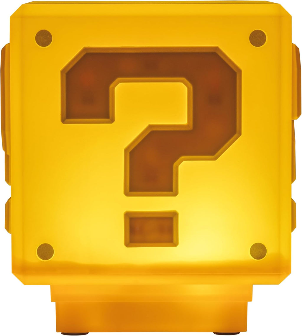 Super Mario Question Block Light with Coin Sound