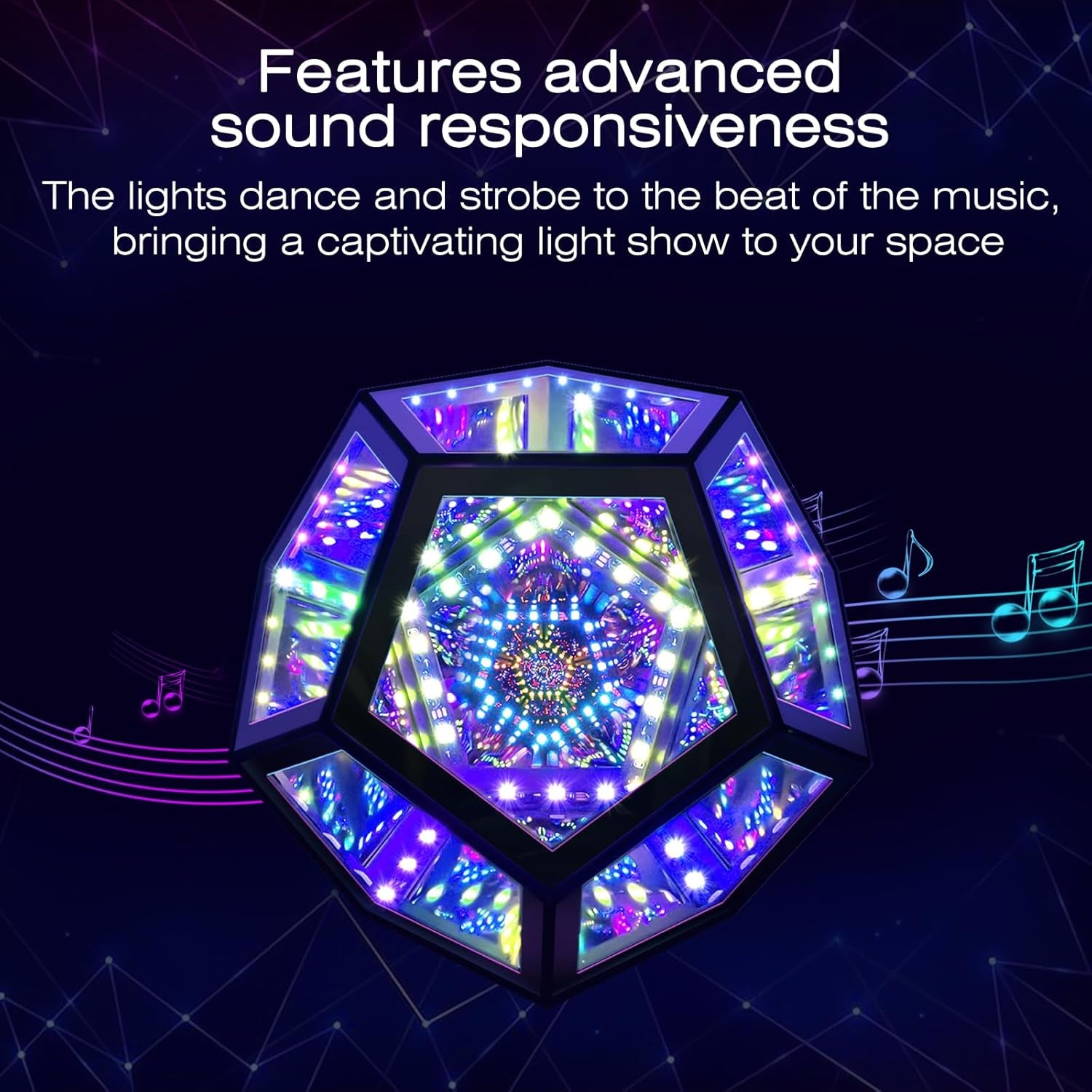 RGB Infinity Mirror Gaming Light