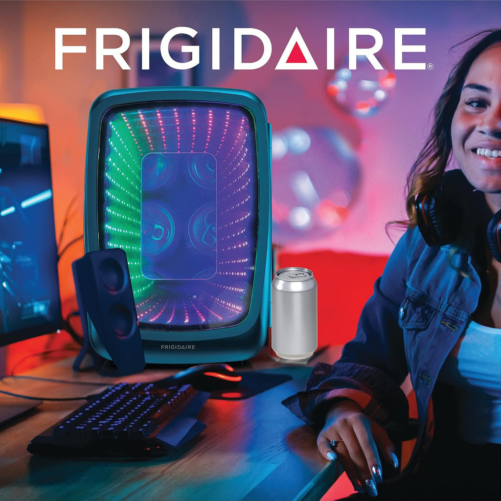 Frigidaire 6-Can RGB Mini Gaming Fridge – 4L