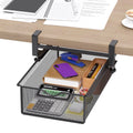 Slide-Out Under-Desk Organizer